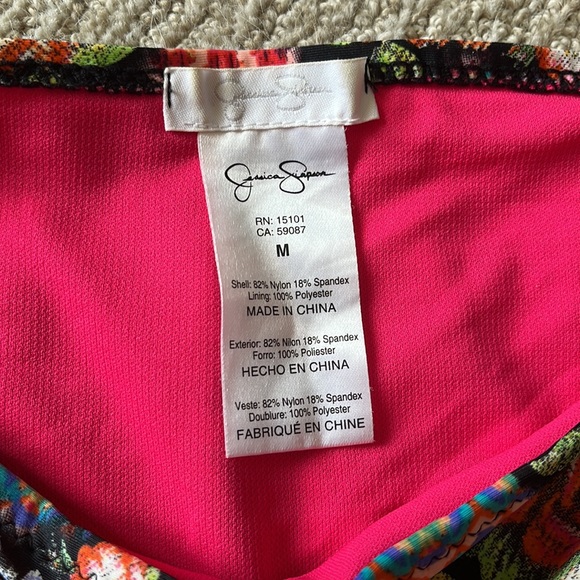 Jessica Simpson 2-piece swimsuit - Picture 3 of 5